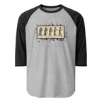 Tutlex 245 unisex 3/4 sleeve raglan shirt