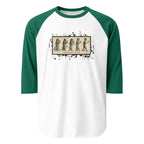 Tutlex 245 unisex 3/4 sleeve raglan shirt