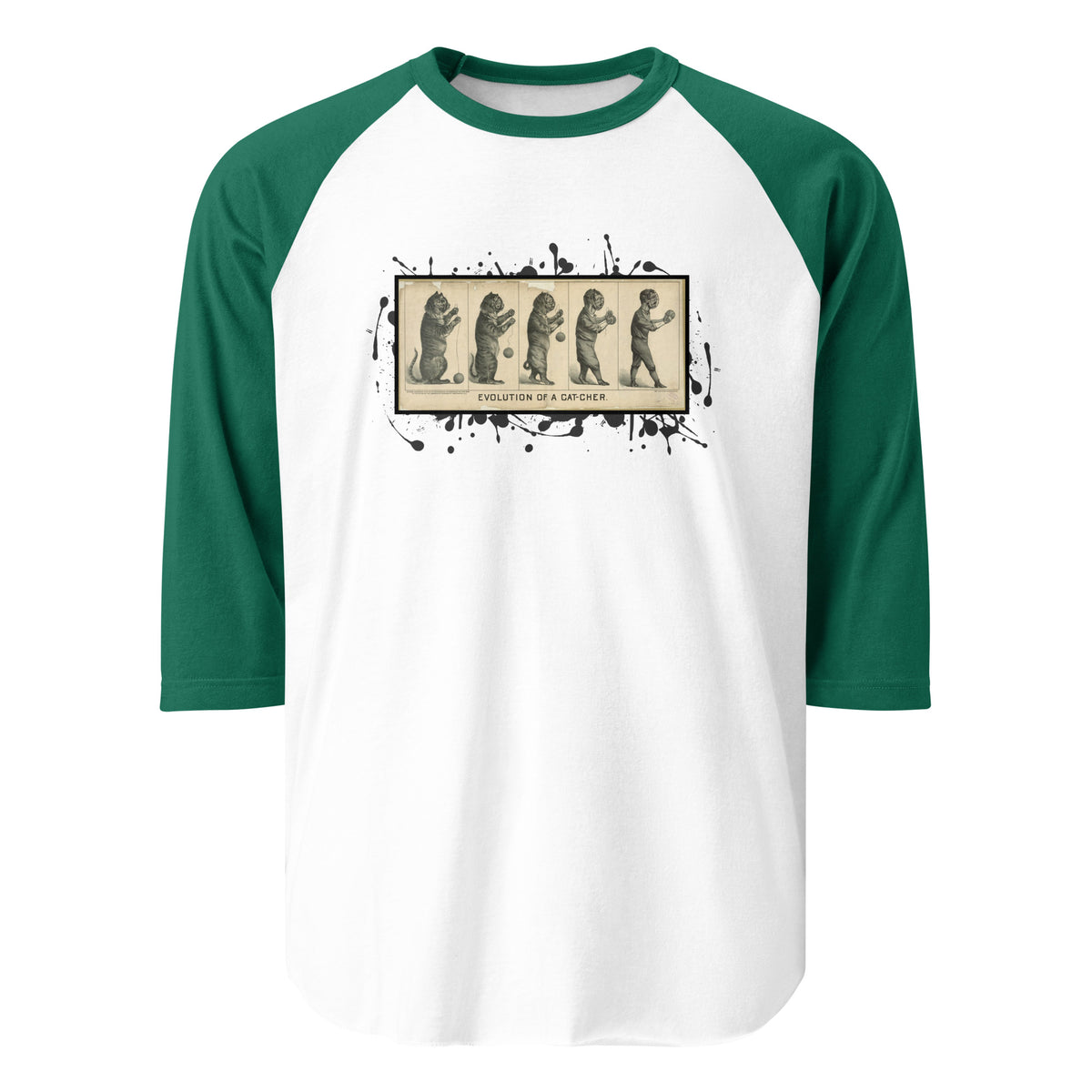 Tutlex 245 unisex 3/4 sleeve raglan shirt