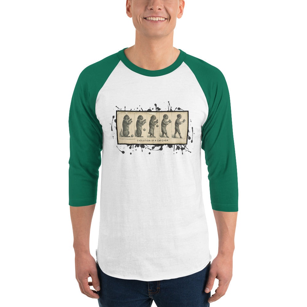 Tutlex 245 unisex 3/4 sleeve raglan shirt