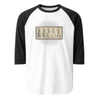 Tultex 245 unisex 3/4 sleeve raglan shirt