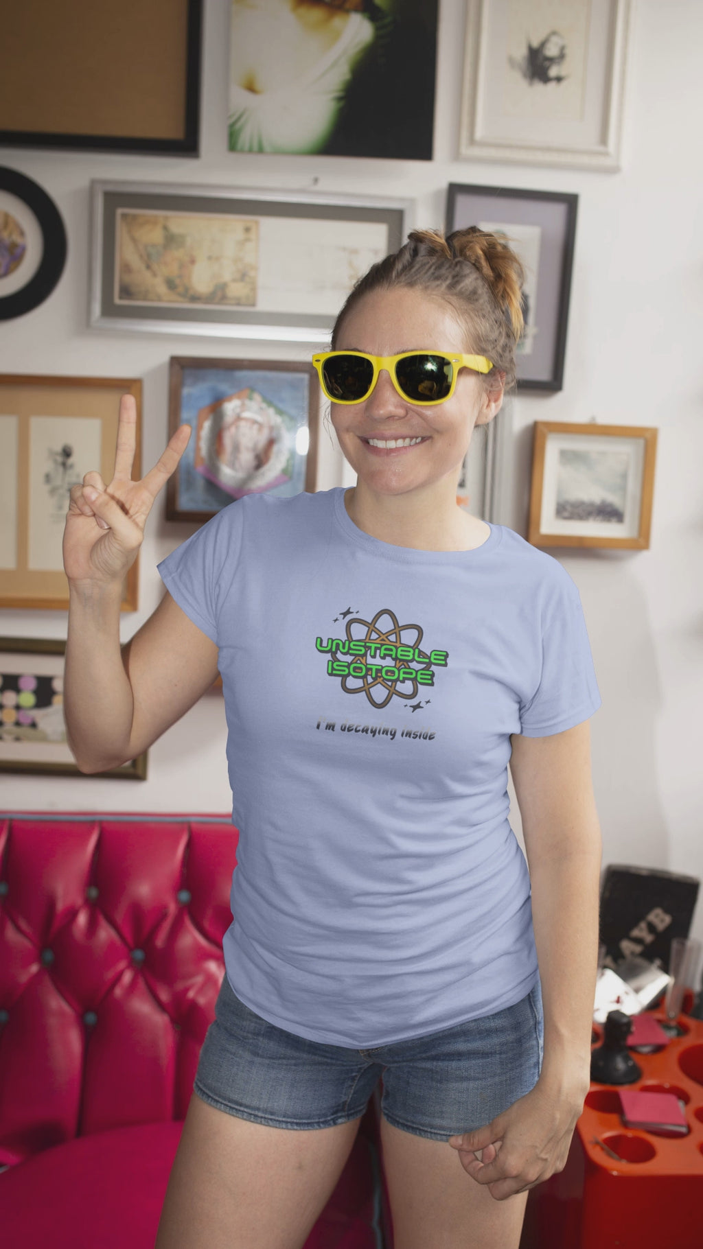 Gildan 64000 unisex soft style t-shirt -unstable isotope